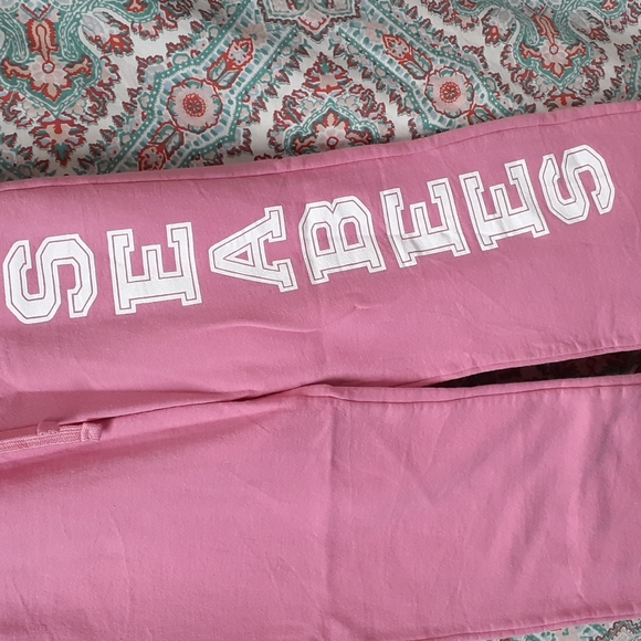 Gildan Pink SeaBees Sweatpants, Size S - Picture 4 of 8
